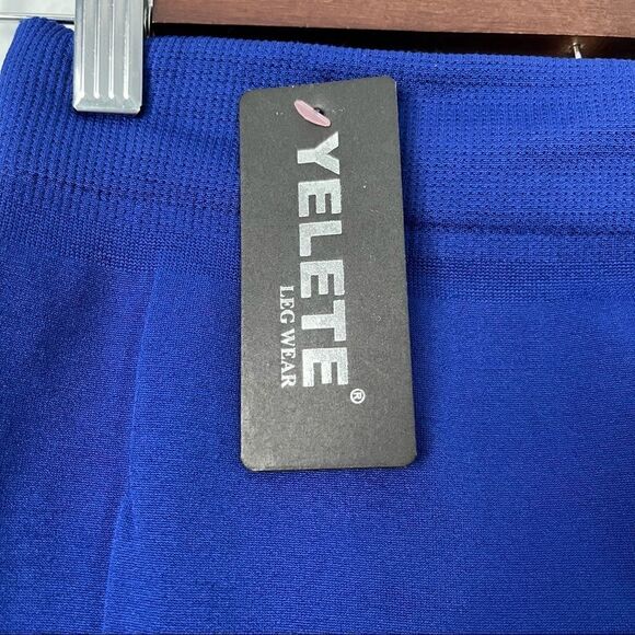 New Yelete Leggings One Size Dark Blue - Picture 4 of 6